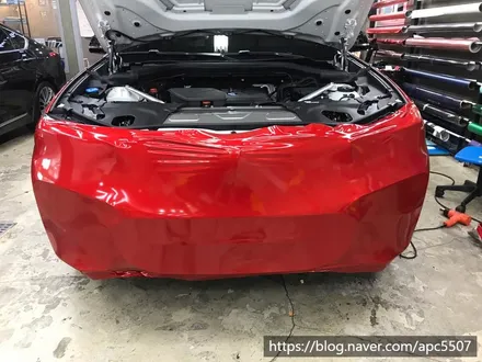 BMW랩핑 X4에 스포티한 레드를 더하다 / 용산구 문배동