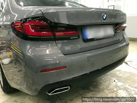 BMW 5시리즈 크롬 죽이기 / 용산구 문배동