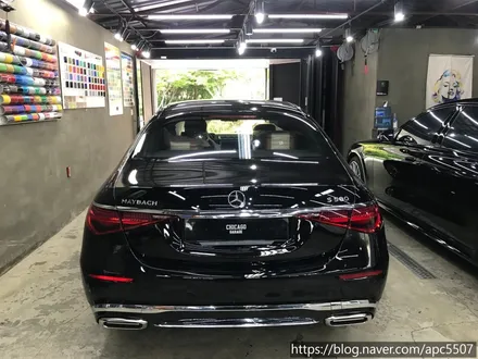 메르세데스 벤츠 마이바흐 S580 투톤 랩핑 / 용산구 문배동