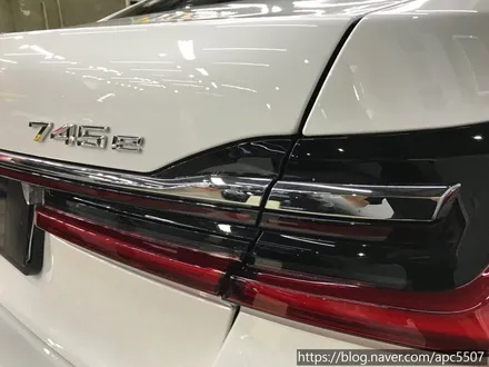 BMW 7시리즈 세단 745e 하이브리드 크롬 죽이기 시공 / 용산구 문배동