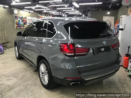 BMW X5 다크 그레이 전체랩핑 시공&비용 / 용산구 문배동