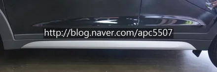 투싼 크롬랩핑 진행과 자동차에 부분랩핑 끝판왕 ~ / 용산구 문배동