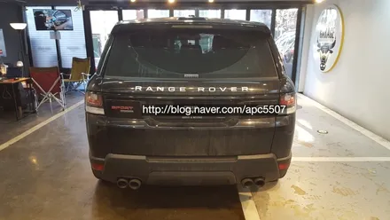 레인지로버 스포츠 투톤랩핑 / 용산구 문배동