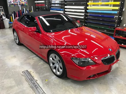 bmw 6시리즈 카르마인레드[#마포구랩핑][#마포구래핑][#용산구랩핑][#용산구래핑] / 용산구 문배동