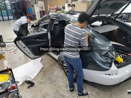 남들과 다른 그레이 컬러! \'BMW 5GT\' 서울 차량 랩핑 / 용산구 문배동