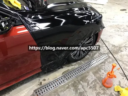 자동차랩핑 무난하지만 강력한 컬러로! bmw 차량 후기 / 용산구 문배동