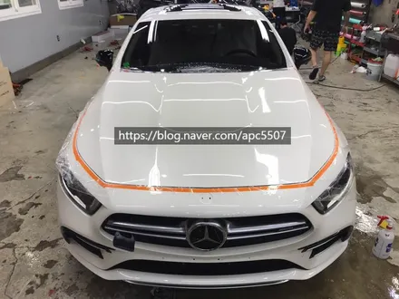 자동차보호필름 시공으로 벤츠 CLS클래스 AMG 완벽 보호! / 용산구 문배동