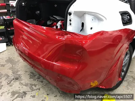 BMW랩핑 X4에 스포티한 레드를 더하다 / 용산구 문배동