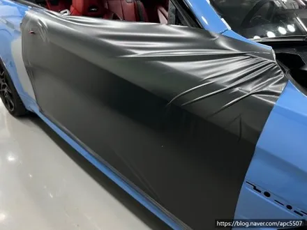 용산구 랩핑, 마포구랩핑 BMW M4 컨버터블 메탈릭 블랙 락그레이 필름으로 전체랩핑 시공 가보자고 -! / 용산구 문배동