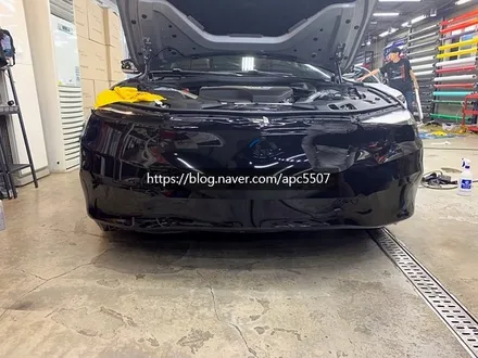 신형도 역시 자동차 랩핑 \'신형 BMW 520I\' / 용산구 문배동