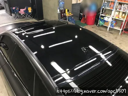 rs7 화이트 & 블랙 랩핑 / 용산구 문배동