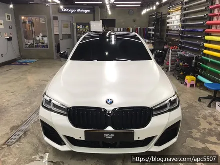 풀체인지 BMW 520i 신차 전체 래핑 / 용산구 문배동