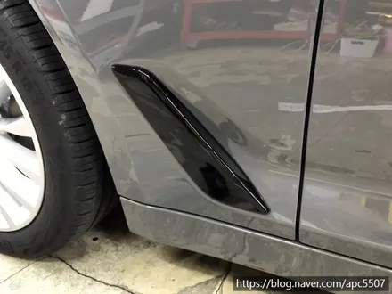 BMW 5시리즈 크롬 죽이기 / 용산구 문배동
