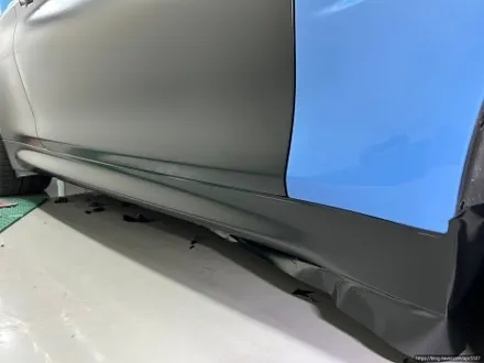 용산구 랩핑, 마포구랩핑 BMW M4 컨버터블 메탈릭 블랙 락그레이 필름으로 전체랩핑 시공 가보자고 -! / 용산구 문배동
