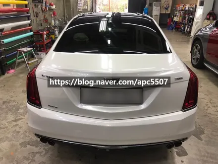 자동차랩핑 이렇게 좋은 효과가? 캐딜락 ct6 차량 시공후기 / 용산구 문배동