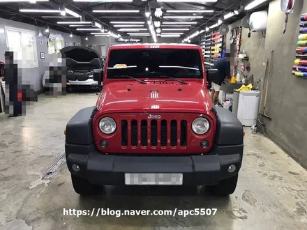 자동차전체랩핑 사틴핑크 매력으로 / 용산구 문배동