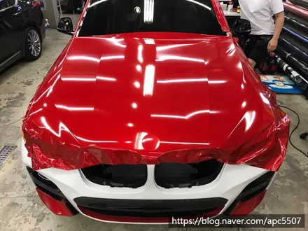 BMW랩핑 X4에 스포티한 레드를 더하다 / 용산구 문배동