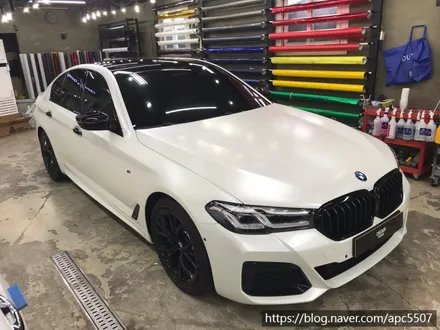 풀체인지 BMW 520i 신차 전체 래핑 / 용산구 문배동