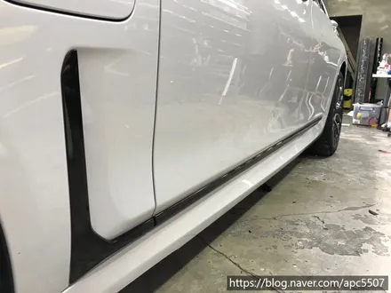 BMW 7시리즈 세단 745e 하이브리드 크롬 죽이기 시공 / 용산구 문배동