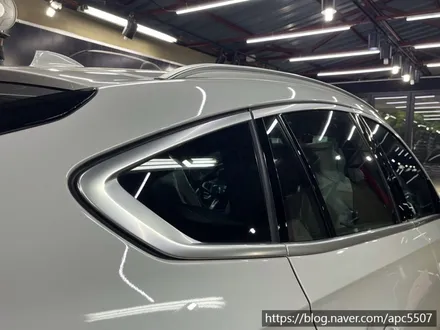 BMW X6 전체 크롬 딜리트 시공과정과 시공 비용 / 용산구 문배동