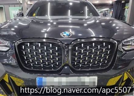 용산구 랩핑 bmw 크롬 딜리트 / 용산구 문배동
