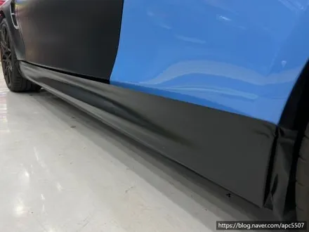 용산구 랩핑, 마포구랩핑 BMW M4 컨버터블 메탈릭 블랙 락그레이 필름으로 전체랩핑 시공 가보자고 -! / 용산구 문배동