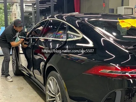 벤츠 amg GT 4도어 : PPF 보호필름 시공기 / 용산구 문배동