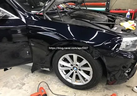 마포구랩핑 BMW 520d를 더 고급스럽게 바꾸다! / 용산구 문배동
