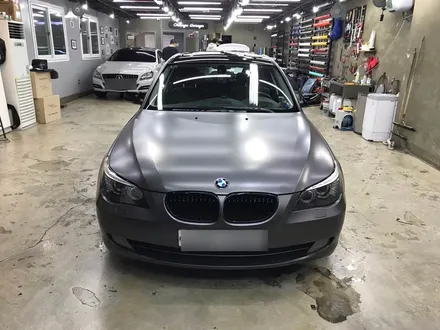 자동차래핑 BMW 5시리즈 사틴 그레이로 드레스업 시키자 / 용산구 문배동