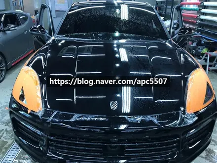 자동차PPF 차량을 더욱 안전하게 보호해주는 이유는? 카이엔 쿠페 시공기 / 용산구 문배동