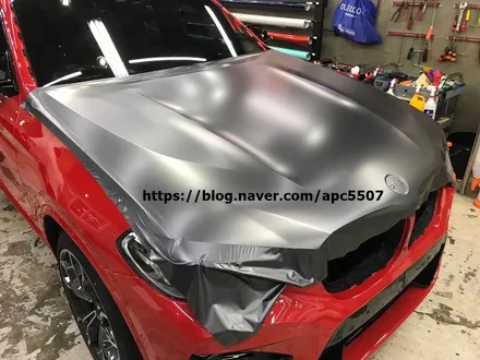 자동차전체랩핑 사틴그레이로 대변신 / 용산구 문배동