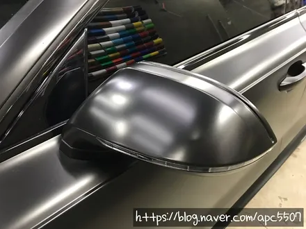 rs7 화이트 & 블랙 랩핑 / 용산구 문배동