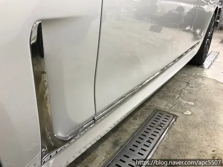 BMW 7시리즈 세단 745e 하이브리드 크롬 죽이기 시공 / 용산구 문배동