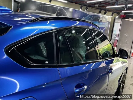 BMW X6 전체 크롬 딜리트 시공과정과 시공 비용 / 용산구 문배동