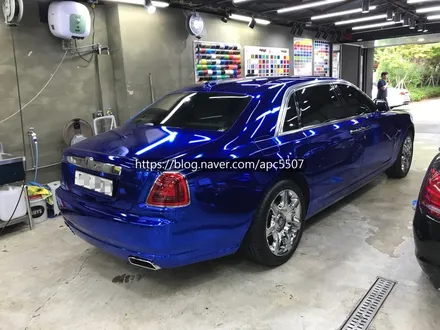 럭셔리 끝판 롤스로이스 블루크롬 이어지는 전체 ppf / 용산구 문배동