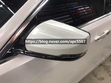 자동차랩핑 이렇게 좋은 효과가? 캐딜락 ct6 차량 시공후기 / 용산구 문배동