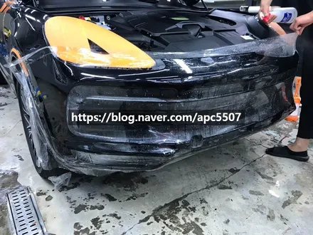 자동차PPF 차량을 더욱 안전하게 보호해주는 이유는? 카이엔 쿠페 시공기 / 용산구 문배동