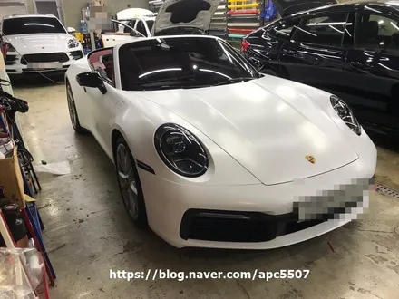 전체랩핑 사틴화이트로 변신하기 / 용산구 문배동