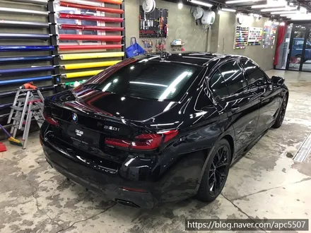 풀체인지 BMW 520i 신차 전체 래핑 / 용산구 문배동
