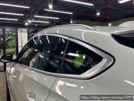 BMW X6 전체 크롬 딜리트 시공과정과 시공 비용 / 용산구 문배동