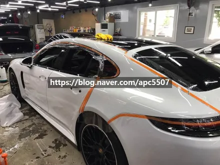 포르쉐 파나메라 GTS PPF 차량랩핑으로 스크래치 보호! / 용산구 문배동