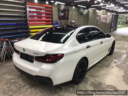 풀체인지 BMW 520i 신차 전체 래핑 / 용산구 문배동