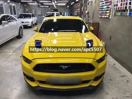 차량보호필름 랩핑으로 머스탱에 모던함을! / 용산구 문배동