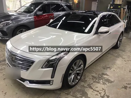 자동차랩핑 이렇게 좋은 효과가? 캐딜락 ct6 차량 시공후기 / 용산구 문배동