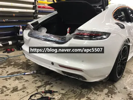 포르쉐 파나메라 GTS PPF 차량랩핑으로 스크래치 보호! / 용산구 문배동