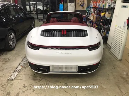 전체랩핑 사틴화이트로 변신하기 / 용산구 문배동