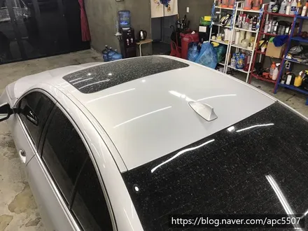 bmw f10 사틴 블랙 랩핑 / 용산구 문배동