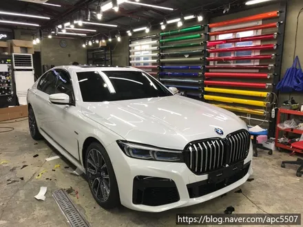 BMW 7시리즈 세단 745e 하이브리드 크롬 죽이기 시공 / 용산구 문배동