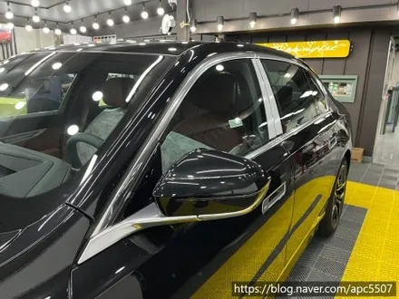 용산구 랩핑 bmw i7시리즈 크롬 딜리트 by 카바레 / 용산구 문배동
