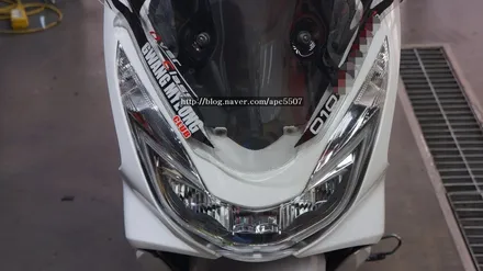 바이크랩핑/부분랩핑/라이트필름/pcx125 / 용산구 문배동